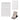 Reflections Stainless Steel Mirror with 3-Angle Stand plain