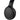 Right View of Black Rewired Recycled Bluetooth Headphones plain