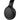 Right View of Black Rewired Recycled Bluetooth Headphones plain