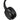 Right View of Black Rewired Recycled Bluetooth Headphones plain