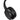 Right View of Black Rewired Recycled Bluetooth Headphones plain