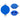 Royal Blue Quad 4-Port USB-C & USB-A Hub with Recycled ABS Case plain