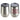 Silver Onyx 12 oz Stainless Steel/Polypropylene Wine Goblet