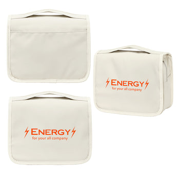 Steward Soft Leatherette Toiletry Bag