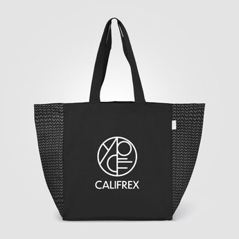 Toronto Recycled Cotton Chevron Tote Bag – 8 oz