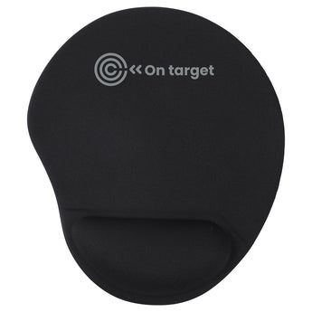 Wave Non-Slip Mouse Pad with Gel Wrist Rest