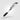 White - Black - Black Spark Grip Pen
