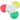 White Multi-Ink Spinner Highlighter plain