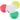 White Multi-Ink Spinner Highlighter plain