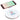 White Power Disc 5W Wireless Charger