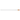 White Round Pencil plain