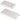 White Viceroy 10000mAh Power Bank plain