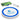 White w/Blue Accent Power Disc 5W Wireless Charger