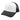 WHITE WITH BLACK Convoy Trucker Cap plain grouped