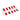 WHITE WITH RED Seaside Beach Towel plain grouped