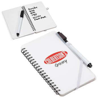 Write + Wipe Erasable Jotter Notebook