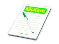 Notepad and Pen Combo - 5-3/4" x 8" (4cp)