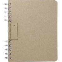 6" x 7.5" Recycled Cardboard Spiral JournalBook®