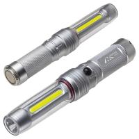 Baton COB + LED Flashlight