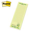 Post-it® Custom Printed Notes 3 x 8 - 25-sheets / 2 Color