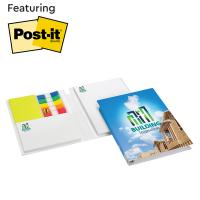 Essential Journal featuring Post-it® Notes and Flags &mdash; Option 2 - One Size / Full-color digital full cover coverage