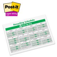 Post-it® Custom Printed Notes 6 x 8 - 100-sheets / 3 & 4 Color