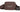 Front View of Brown Puffer Recycled Fanny Pack