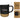 Grey-Brown Evora 325ml (11 fl oz) Cork Base Ceramic Mug
