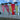 13' Medium Feather Flag Kit, Full Color Graphics One Side, Outdoor Spike base and Bag Included  grouped