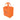 Orange Non Woven Tote: 12" W x 13" H x 8" D