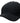 Black Cotton Twill Cap with Buckle