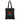 Black Lester Small Cotton Tote Bag