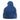 Navy 6 SEAM KNITTED BEANIE W/- POM POM
