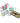 Clear Jumbo Wrapped Spearmints  grouped