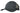 Black Organic brushed Heavy Cotton/Mesh Back Cap