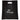 Black Non Woven Cut-Out Handle Tote