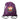 Purple Jumbo Non Woven Drawstring Backpack