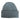 Charcoal 6 SEAM KNITTED BEANIE