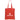 Red Non Woven Economy Tote