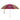 60" Arc Golf Umbrella  grouped