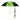 60" Arc Splash of Color Golf Umbrella  grouped