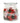 Clear 22oz. Glass Jar - Stock Wrapped Candies  grouped