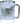 LUM16 - Dome White 16oz Lites Up Plastic Mug with Handle