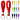 Silicone Wristband Keychain  grouped
