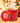 RED 1 Gallon Popcorn Tins- Trio (Butter, Cheddar, Caramel)  grouped