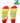 Multicolor ACE Life Is Short, Eat More Candy Dress Socks  grouped