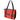 Red-Black Oversize Non Woven Convention Tote