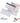 Matte Transparent Zipper Pencil Case  grouped