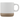 White - Natural Matte Terra - 12 oz. Clay Base Ceramic Mug plain
