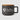 Bamboo - Black Café Virtuoso -  12 oz. Ceramic Mug with Bamboo Lid